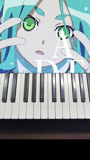 UNDEAD-YOASOBI#UNDEAD#YOASOBI#化物語#ピアノ初心者