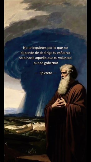 “Epicteto lo entendió siendo esclavo: deja de luchar contra lo que no puedes controlar”