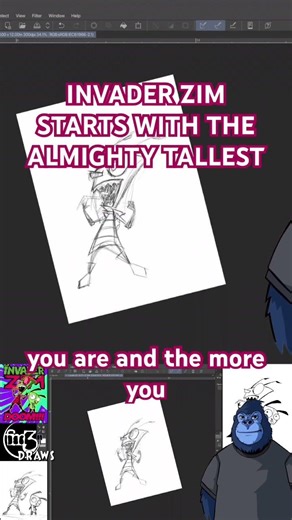 On Invader Zim’s world the taller you are the more important you are