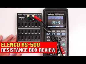 Elenco RS-500 Decade Box (Resistance Substitution Review & How it Works)