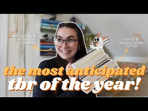 14 books on my fall TBR🍂👻| fantasy, horror and a sprinkle of romance!