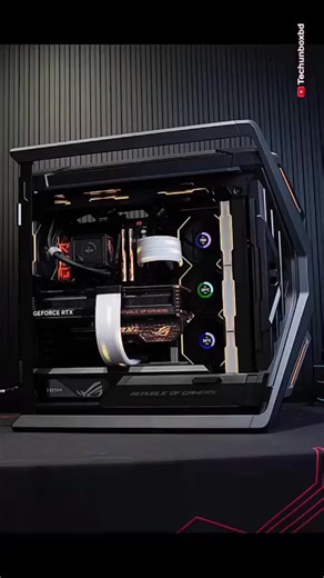 Dive into the details of this stunning custom liquid-cooled PC! Featuring a transparent chassis and vibrant pink coolant, this build is designed for both extreme performance and striking aesthetics. Every component meticulously chosen to create a truly unique gaming or workstation experience. What do you think of the custom loop? #PCBuild #CustomPC #LiquidCooling #GamingSetup #TechEnthusiast #watercooledchiller | PC build