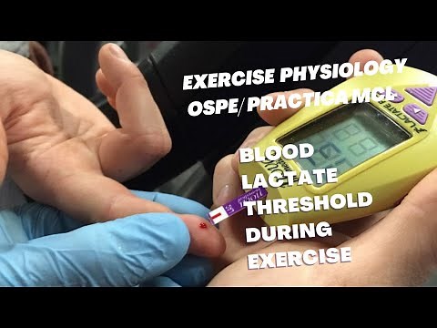 Exercise Physiology OSPE/Practical#06 Blood Lactate Threshold & Level During Rest And Exercises |DPT