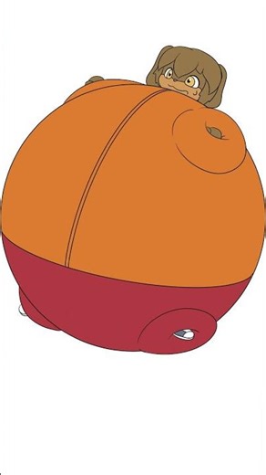 プクが巨大ダウンで動けなくなる【inflation】/ Puku Can’t Move in an OVERINFLATED Puffer Jacket