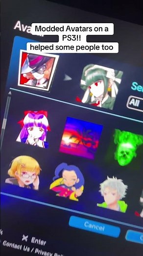 Modded ps3 avatars easily in 2025 PSN (ps3 service) #ps3