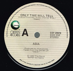 Asia - Only Time Will Tell