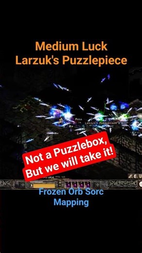 A Wild Puzzlepiece Appears! #projectdiablo2 #diablo2 #lucky #loot #gaming #chillgaming