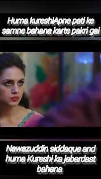 “Nawazuddin × Huma | Gangster vs Beauty 🔥 ICONIC Scene | Must Watch!”