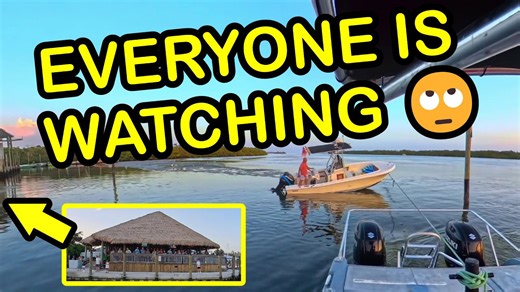 Grounded 20ft Mako and Towing a 23ft Trophy – Live Audience and Unexpected Applause!