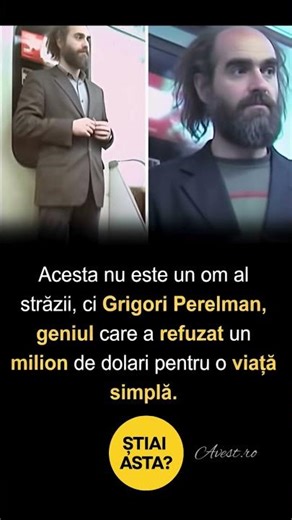 Geniul - Grigori Perelman