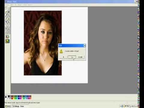 Como crear un fotomontaje con paint