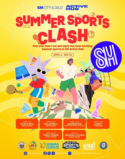 137 reactions |  SUMMER SPORTS CLASH  Level up your summer at SM...