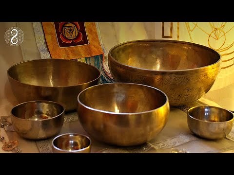 Musica REIKI con campanillas 🔔 cada 3 MINUTOS · con CUENCOS TIBETANOS