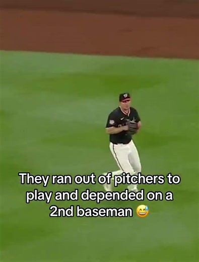 When the Nats ran out of pitchers 👀