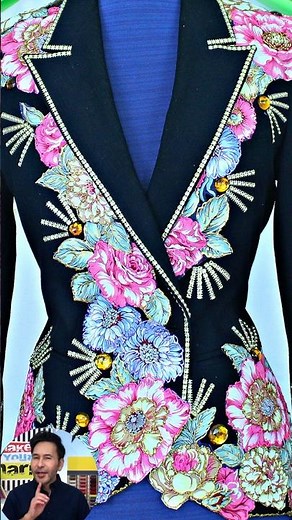 Blazer Makeover - 80s Style!