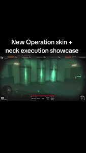 Roblox Examination Game: New Operation Skin & Execution