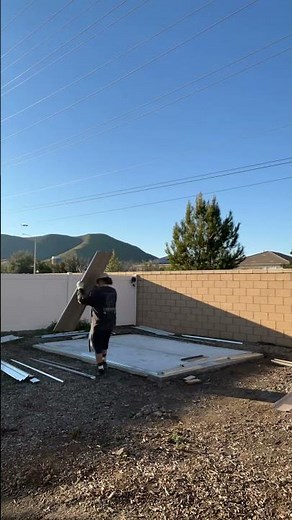 DIY Lowe’s Arrow 12x14 Storage shed
