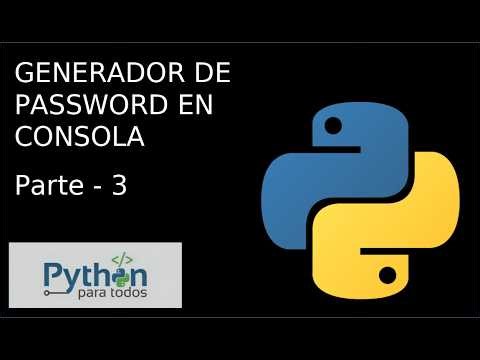 Generador de Password en Consola - Parte 3