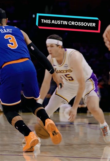 How to do a perfect crossover (ft. Austin Reaves) #lakers