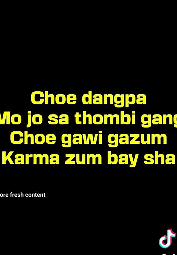 Choe dangpa karaoke version #bhutanesekaraoke #choedangpa #choedangpakaraoke #drukmelofy