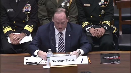 Today I testified before the House Armed Services Committee on the Navy's priorities and challenges. I will always be honest about the problems we face and clear about the solutions we need. We remain the top naval power, but rivals are closing in fast. We must adapt to stay ahead. | The Secretary of the Navy