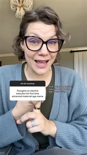 I personally had an elective induction at 39 weeks for Advanced Maternal Age ❤️ If you’re navigating AMA, birth prep, or just want evidence-based guidance you can trust, comment APP for 7 days of free access to the Sterling Parents app. Inside, you’ll find advanced maternal age education, birth prep support. | Dr. Noa Sterling, OBGYN Pregnancy Postpartum