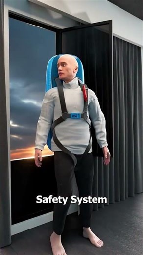 High rise emergency chute.Emergency chute. #audio #shorts #Emergency Chute | Life Saving Technology