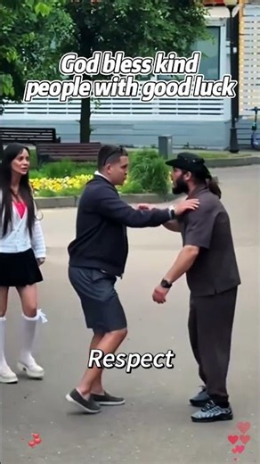 Respect and understanding respect#kindness #humanitv #wholesome #socialexperiment #respect