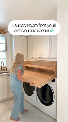 1M views · 3K reactions | Comment LAUNDRY for links to be sent to your DMs. Laundry room must-haves you’ll wish you bought sooner. The retractable clothes line is a game changer! #amazonfinds #amazonhome #homefinds #organization #laundryroom | Kathryn Packard | Facebook