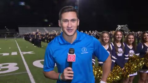 Olmsted Falls High School on Friday Football Fever: Talking with the cheerleaders