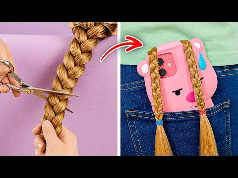 Super cute DIY phone cases 📱✨ Go ahead and show them off to your friends💡