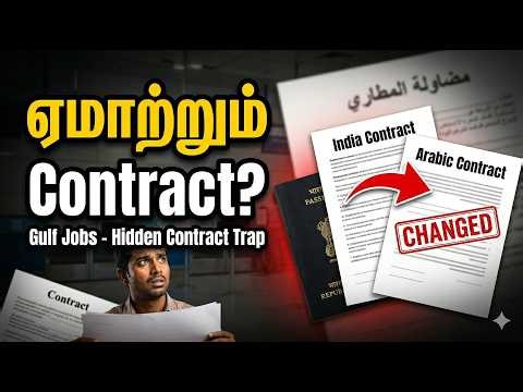 2026-ல் Gulf Contract Check Eppadi?What's Hidden in Your Contract? | Know Before You Go Abroad