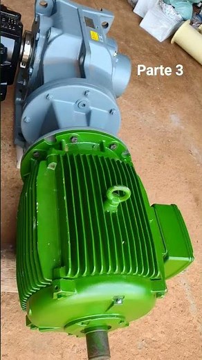 instalação do conjunto de acionamento de elevador transportador de grãos. O Agro não para 🌱🌾