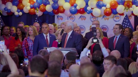 Nassau County Exec Blakeman reaffirms Trump-style immigration policy in re-election victory speech