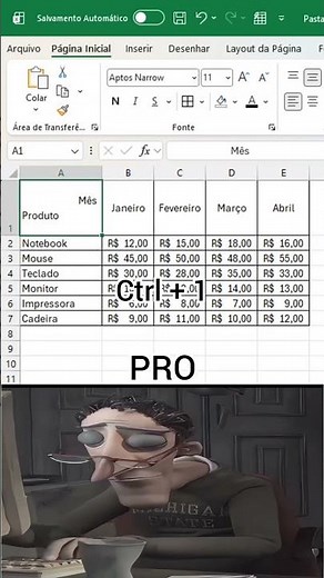 Estruture Títulos no Excel Como Mês e Produto Dentro da Mesma Célula