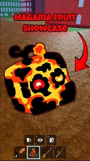 🌋 Every Magma Fruit Move Showcase! 🔥 | Blox Fruits #Shorts
