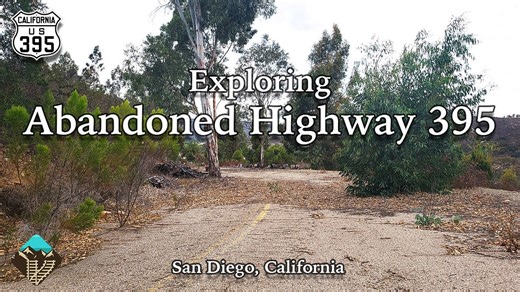 San Diego’s Abandoned Highway 395 Still Marked After 40 Years