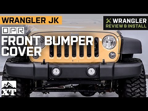 Jeep Wrangler JK OPR Front Bumper Cover with Fog Light Openings Review & Install