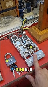 anti rust master key system padlock