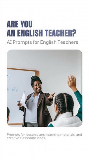 AI Prompts for English Teachers #education