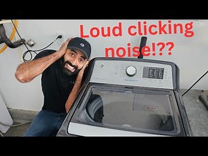 Fixing A GE Washer That Is Making A Loud Clicking Noise!