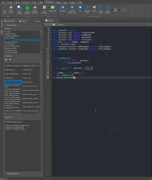 Using the Drag and Drop GUI Designer