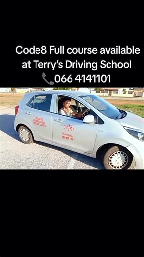 Code 8 Full Course at Terry’s Driving School in Motherwell