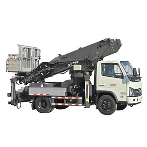 [Hot Item] FAW Chassis Jiuhe Brand Truck Mounted Aerial Work Platform 29-60m Manlift Truck Telescopic Boom Aerial Lift Bucket Truck