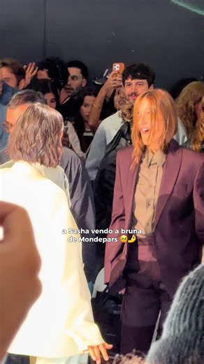 Sasha e Bruna Marquezine no desfile da Havaianas