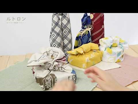 簡単なのに上品な仕上がり。贈り物を手ぬぐいでラッピングする「花包み」の方法
