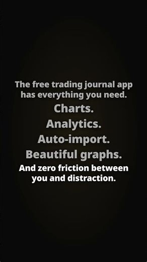 Free Trading Journal App — The One Feature That Works Against You