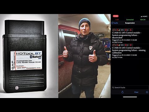 Land Rover Discovery 3 DEACTIVATE BUILD MODE & RE-ENABLE EAS - GAP iiDTool