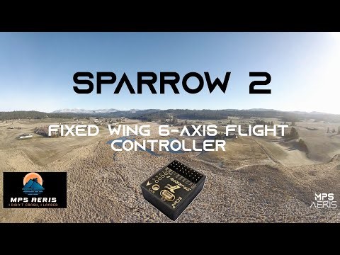 Sparrow 2 6-axis flight controller for fixed wings