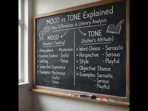Mood vs Tone Explained | Key Differences in Literary Analysis